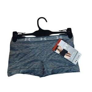 Under Armour Seamless Speed Boy Short Gray Heather Athletic Underwear Small NWT